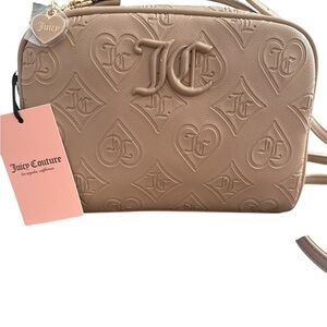 NWT Juicy Couture Tan Crossbody Bag